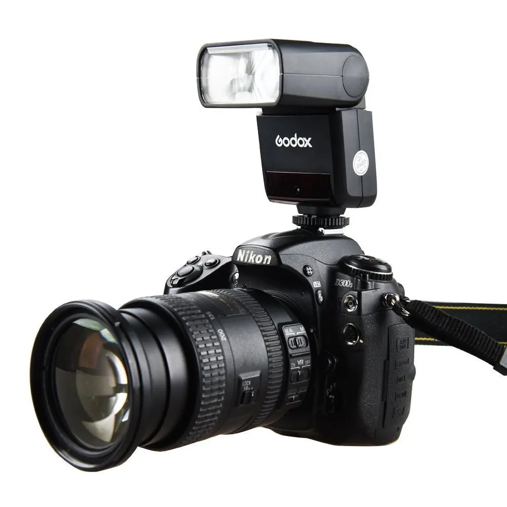 Godox 2* TT350N Thinklite 2,4G Беспроводной TTL вспышка для камеры для Nikon+ X1T N EOS 5D 6D 70D 80D 760D 60D 700D 100D M5 M3 M6 M2