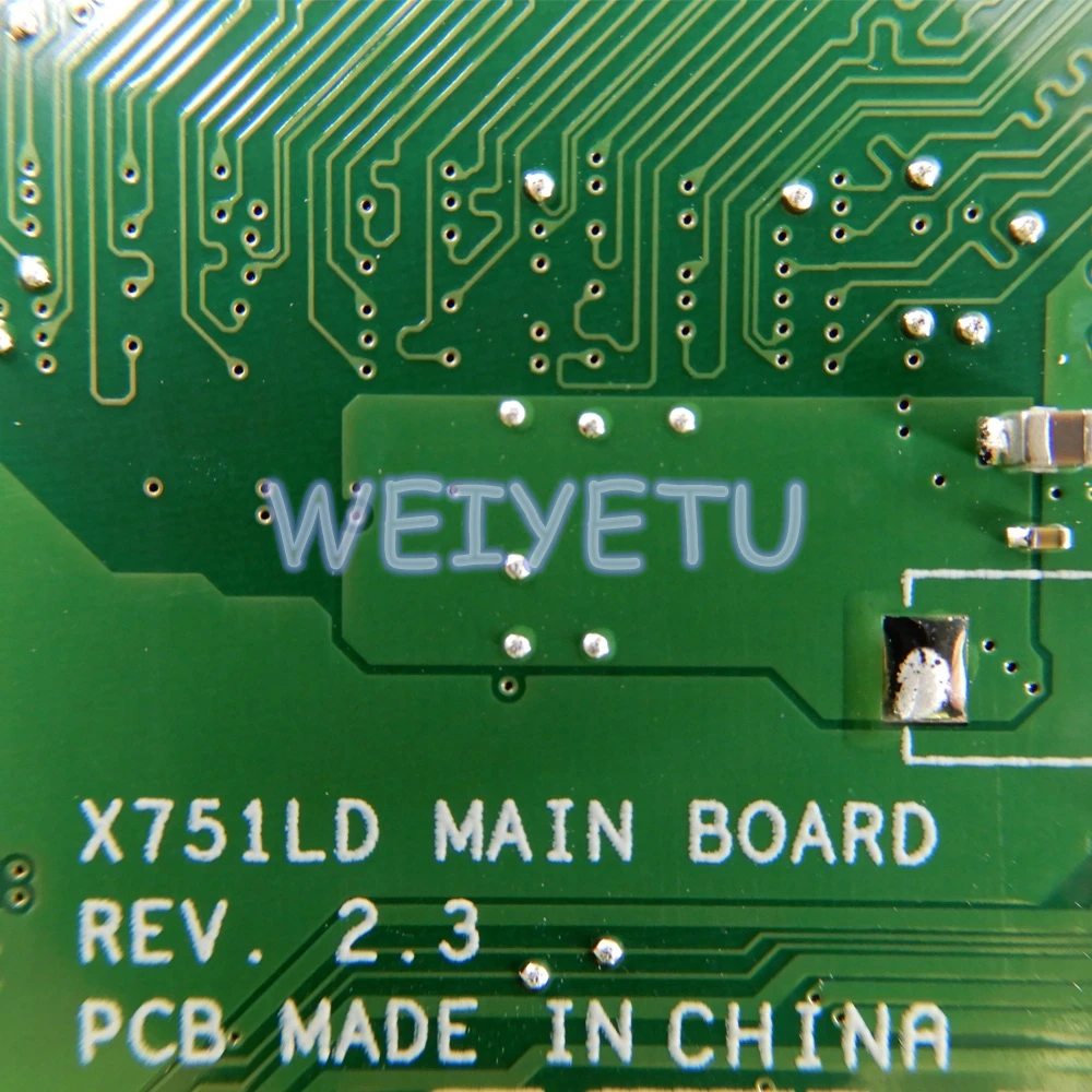  X751LA motherboard REV2.3 For ASUS X751L K751L K751LD R752L R752LD R752LN X751LD X751LX X751LD I5-5