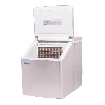 Perfect Manual Input Water 25KG Per Day Electric Ice Maker Home Smart Control  Ice Making Machine Creative Design HZB-20F 2 Colors 5