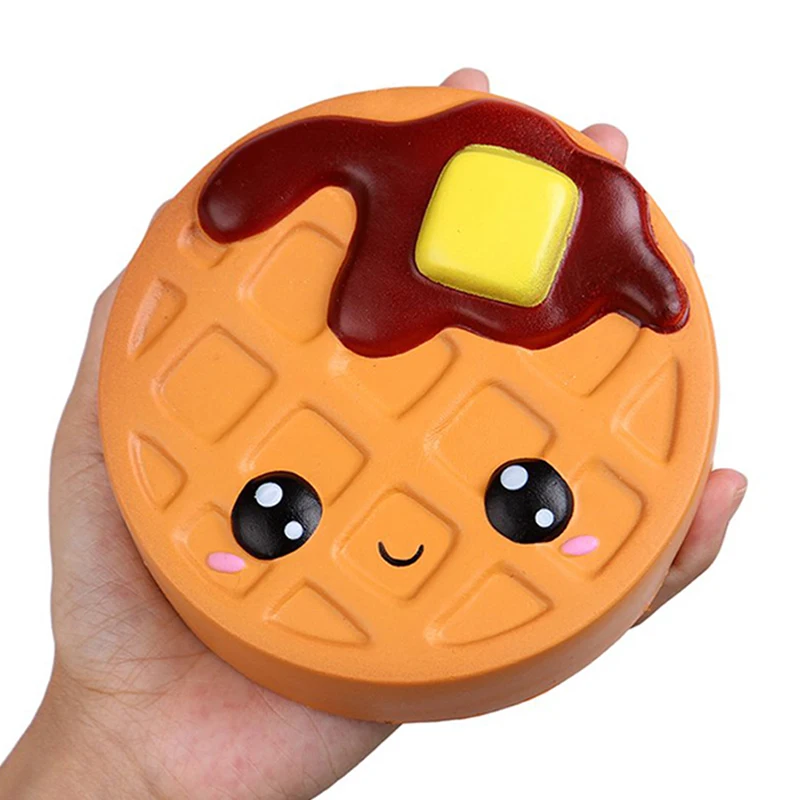 Jumbo Cheese Chocolate Biscuits Cute Squishy Slow Rising Soft Squeeze font b Toy b font font
