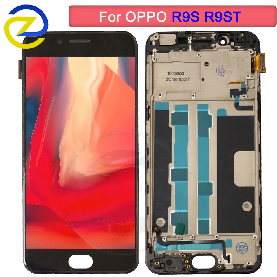 

For 5.5"Oppo R9S LCD Screen display+touch panel screen Digitizer replaceme For Oppo R9S R9ST R9SM LCD with frame Assembly