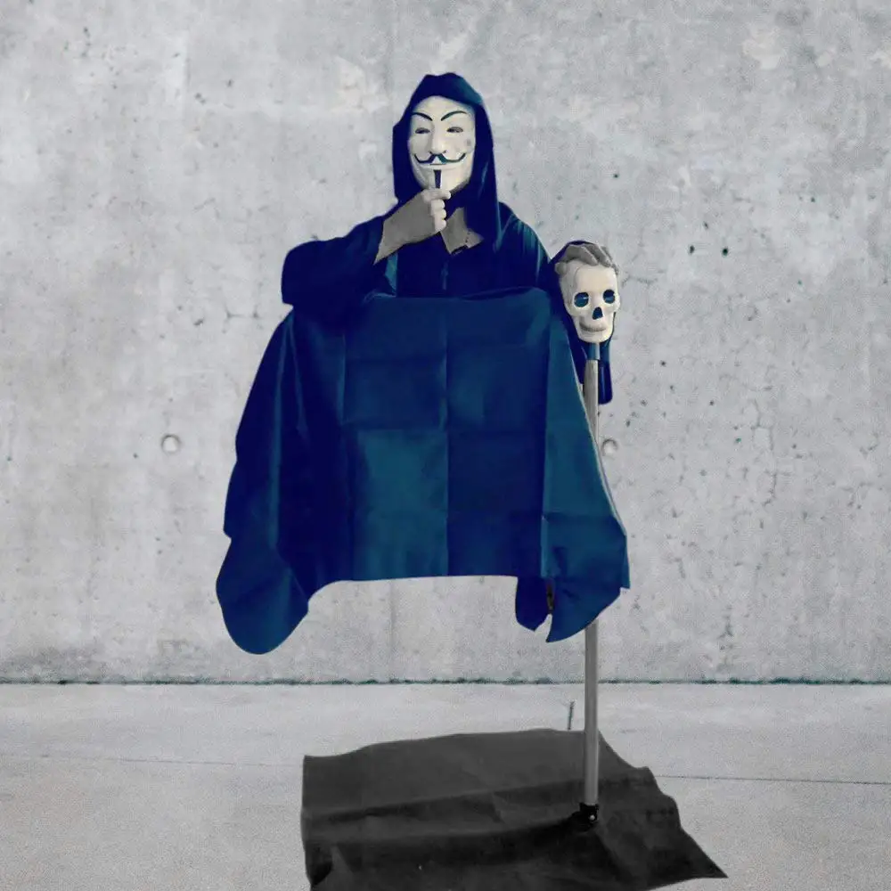 The Floating Man Illusion Magic Trick, Levitating Chair Man Street Close-up Magic Classic Gimmick Prop Funny Mentalism Magic photo