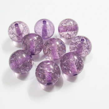 

Wholesale ! 12mm 480pcs/bag , 20mm 100pcs/bag, Light Purple Chunky Resin Glitter Beads