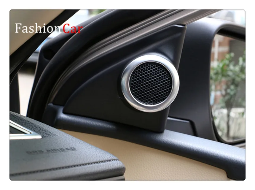 2pcs Set Interior Door Speaker Sound Cover Trim For Toyota Corolla 2014 2015 2016 2017 Corolla Corolla 2016 Corollatrim Cover Aliexpress