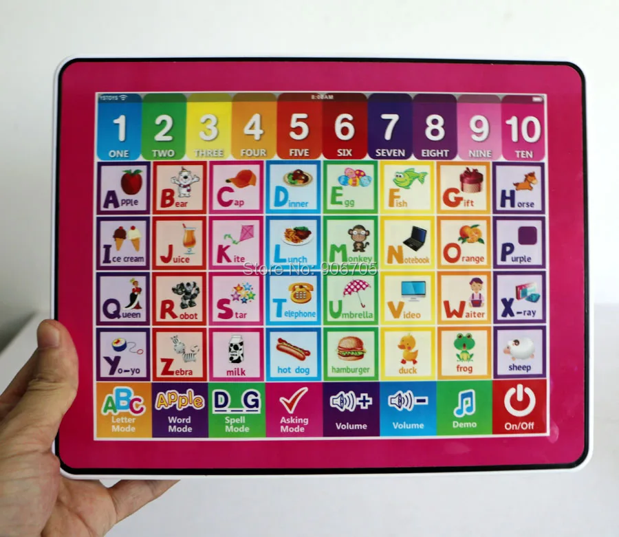 Y pad английская компьютерная обучающая машина, y-pad обучающие игрушки для детей, обучающие и обучающие игрушки 2 цвета смешанные