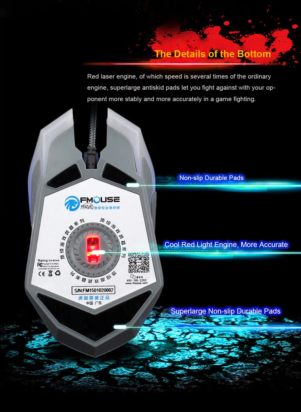 Gaming Mouse 5-X8-P-24