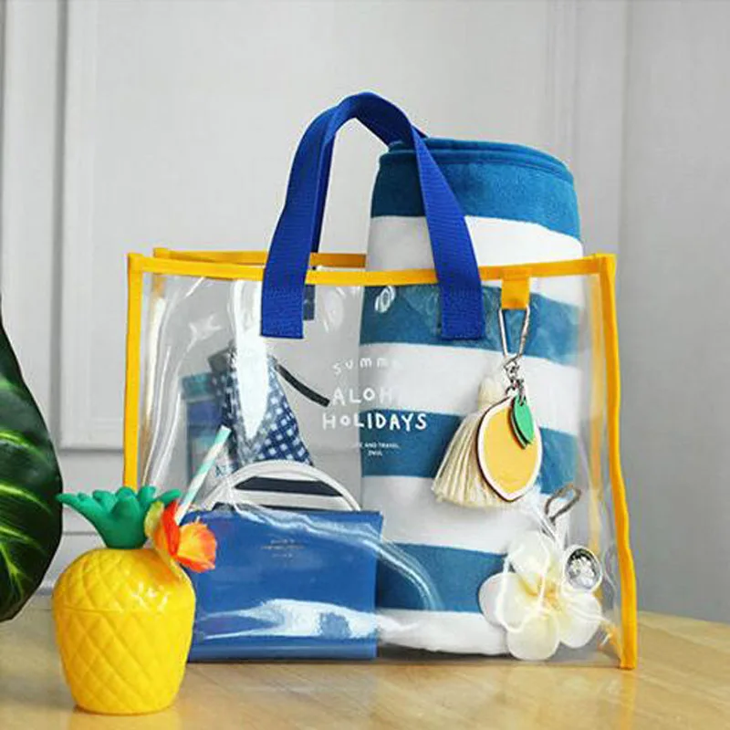 Itapkris Женская водонепроницаемая прозрачная пляжная сумка для переноски Высокое качество ПВХ чехол для мытья портативный карманный дорожный мешочек для хранения