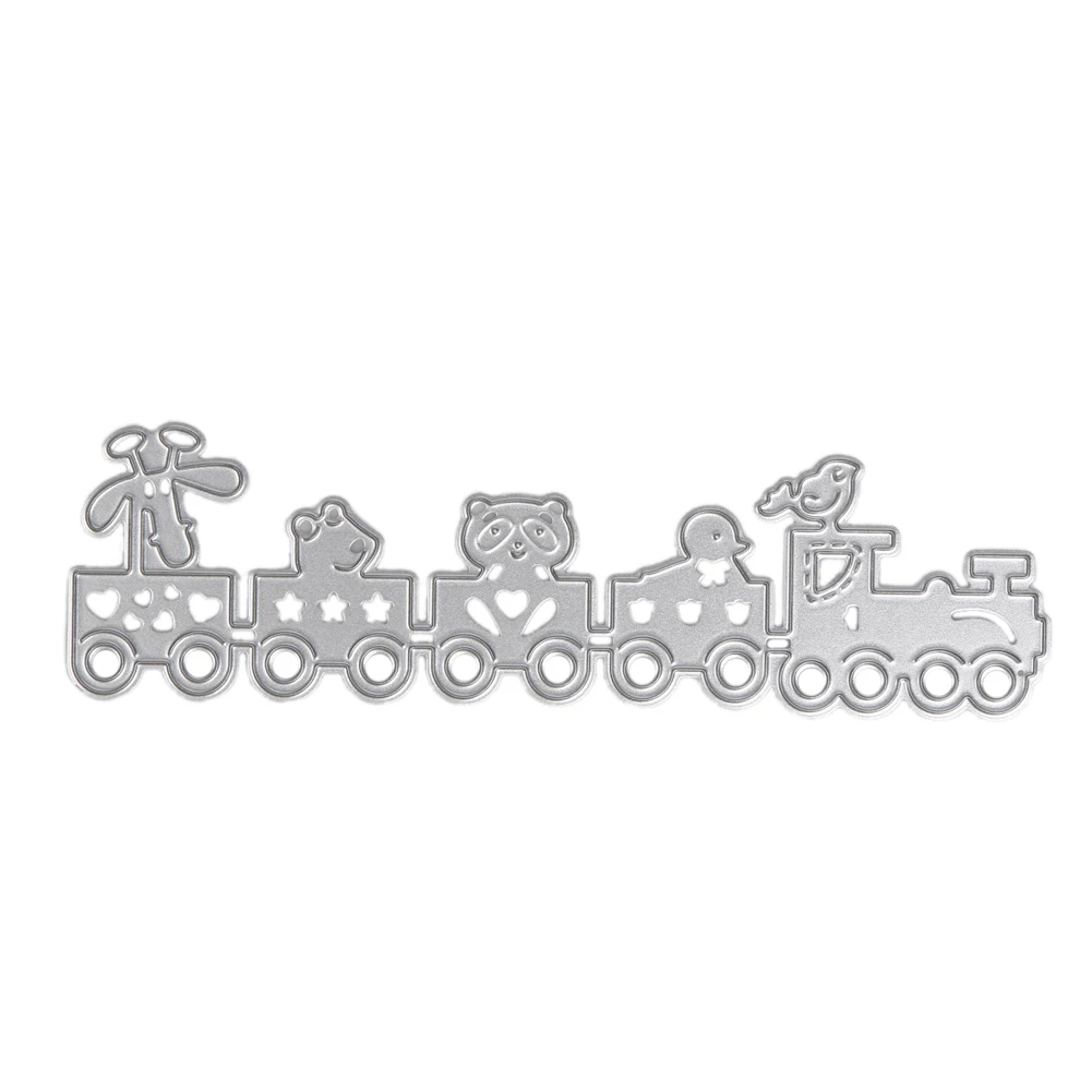 

Cartoon Train Cutting Dies Stencil DIY Scrapbooking Album Card Photo Album Decorative Embossing Template