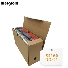 MCIGICM 5000 шт DO-41 1A 60 V диод Шоттки SR160