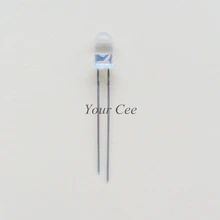 50 шт. светодиодный 5 мм 940nm ИК инфракрасный светодиод Круглый ламповый светильник Прозрачный излучатель излучения