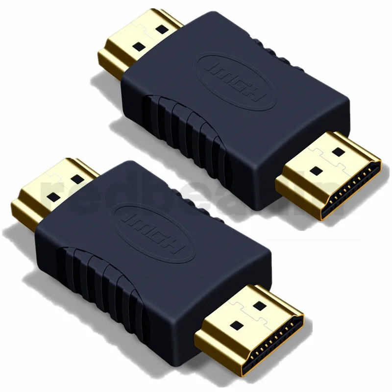 

HDMI Male To HDMI Male Converter Connecter Adapter 1080P HDMI Extender for PC HD TV Laptop