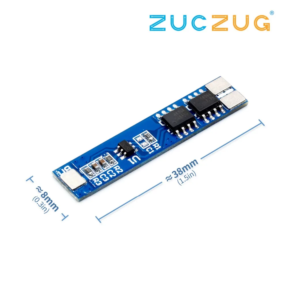 

2S 7.4V/6.4V Lithium Battery Protection Board 8.4V Charging 5A Operating Current 7A Current Limiting