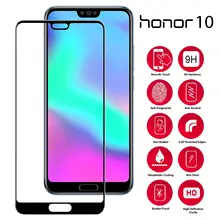 Для Huawei Honor 10 закаленное стекло полное покрытие экрана протектор Honor 10 стекло защитное стекло Honor10 пленка 5,8" COL-L29 L29