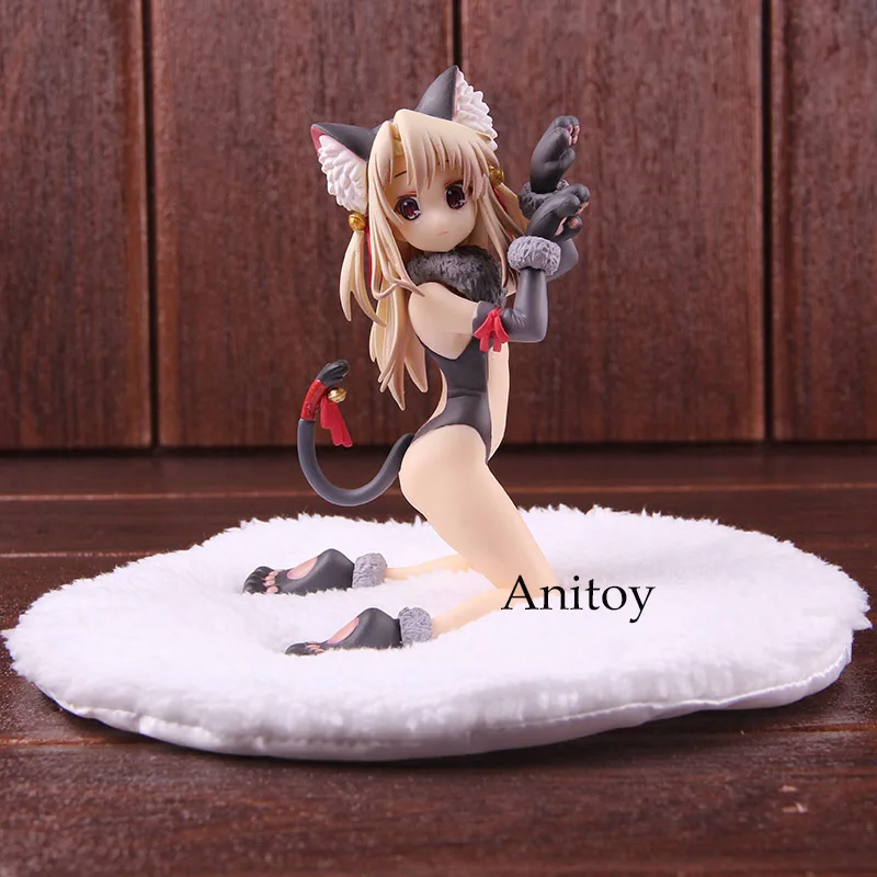 Fate Kaleid Liner Prisma 2wei Herz! Illya Illyasviel Von Einzbern Cat Girl Ver. ПВХ Аниме Фигурки Коллекционная модель игрушки