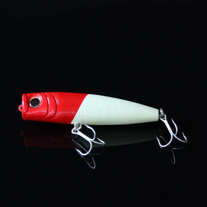 New Arrival Saltwater Popper Lure 60g 13cm Topwater Big Game Popper Luminous Fishing Lure Bass Bait Hard Lures Free Shipping  (8)