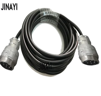 

7 pin 7P GX16 16mm Male Female Air Plug Aviation Socket Connector Plug Cable 1m 3m 5m 10m