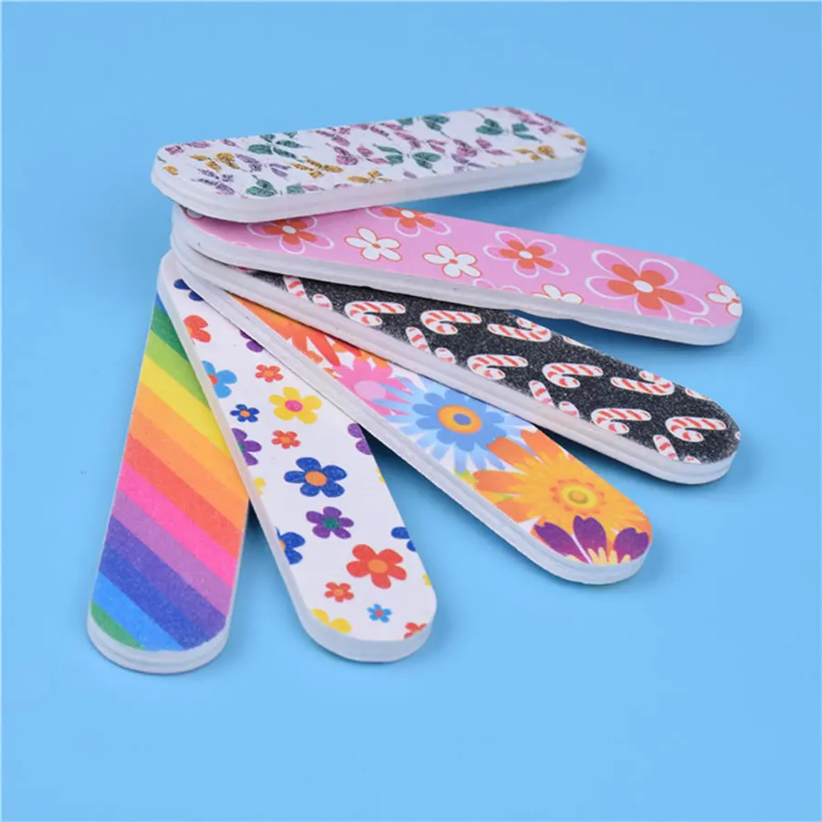 Buy 10 20 30pcs/Lot 3 Styles Nail File Colorful