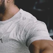 LANTECH Мужская рубашка для бодибилдинга, тренировки мышц, спортивная одежда для бега, фитнеса, тренажерного зала, компрессионные колготки, рубашка, Майки
