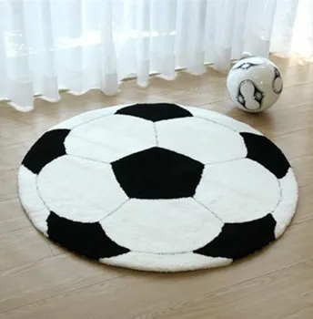 

Children's Cartoon Acrylic Carpet Bedroom Carpets Football
