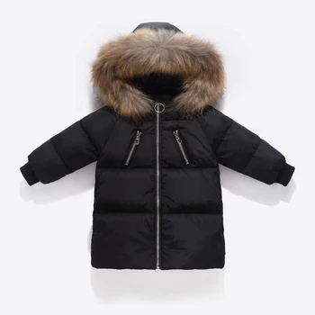 Kids Coat 2019 Winter Boys Jacket for Boys Children Clothing Hoodie Outerwear Girls Coat baby Boy Clothes Winter down Jackets 2018 new style toddler baby girls winter down coat infants kids cotton jacket outwear kids clothes children clothing 10 12 years