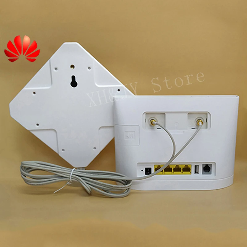 Разблокированный используется huawei B315 B315s 608 с антенной 150 Мбит/с 4G CPE беспроводной