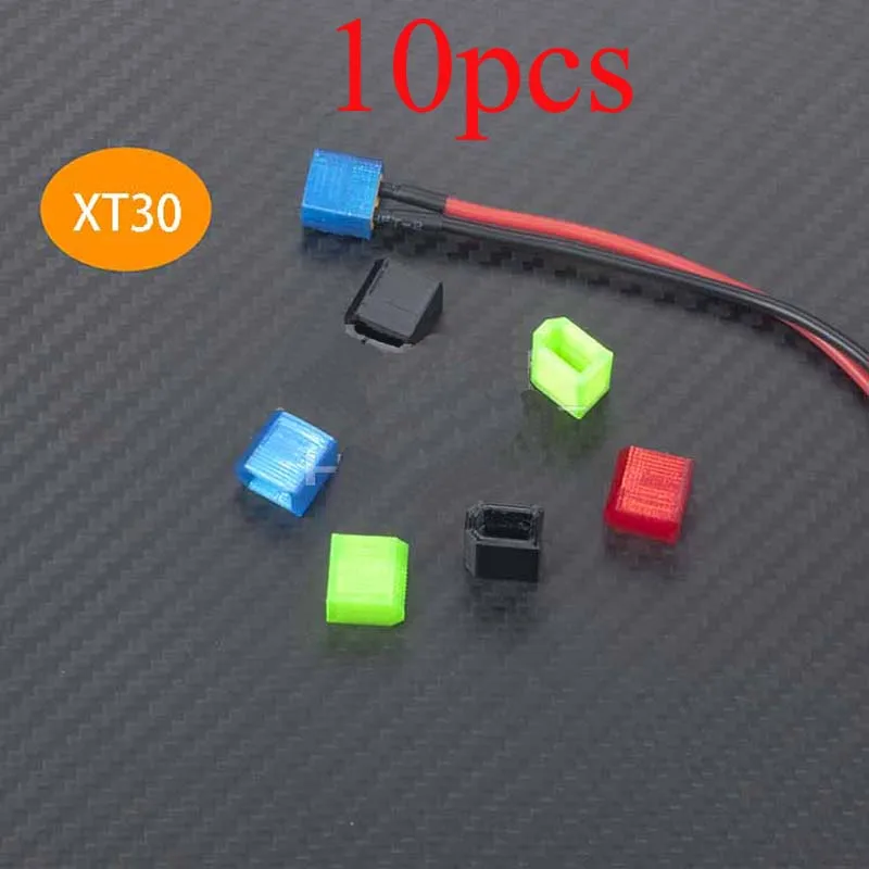 

10PCS TPU 3D Printed AMASS XT30 XT60 XT90 Plug Protection Case Sparkproof Cover Connector Shell Protector for RC FPV Drone Parts