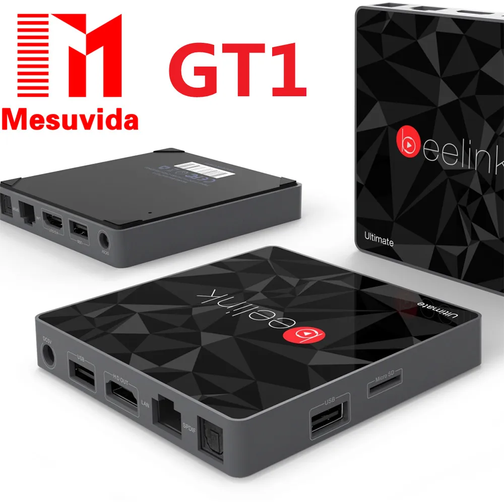 

2017 New Arrive Original Set-top box Beelink GT1 Ultimate TV Box Amlogic S912 Octa Core CPU Android 6.0 Media Player