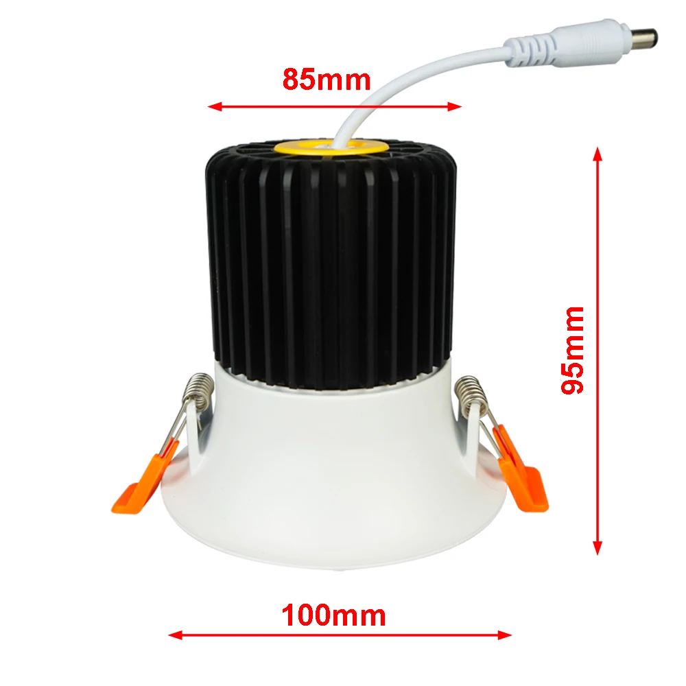 GO OCEAN Downlights Recessed Downlight 12W CREE Dimmable Spot Projector LED Downlight Downlights LED Lights Down Light (2)