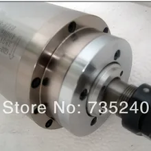 Горячее надувательство 4kw/3.7kw 220 v 400 Гц 24000 об/мин ER20 100 мм диаметр водяное охлаждение cnc двигатель быстроходного шпинделя фасонно-фрезерного станка