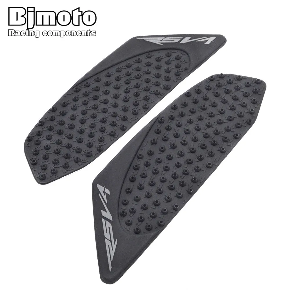 

TPP01-RSV4/17-BK Motorcycle Tank Traction Pad Side Gas Knee Grip Protector Anti Slip Sticker For Aprilia RSV4 2010-2017