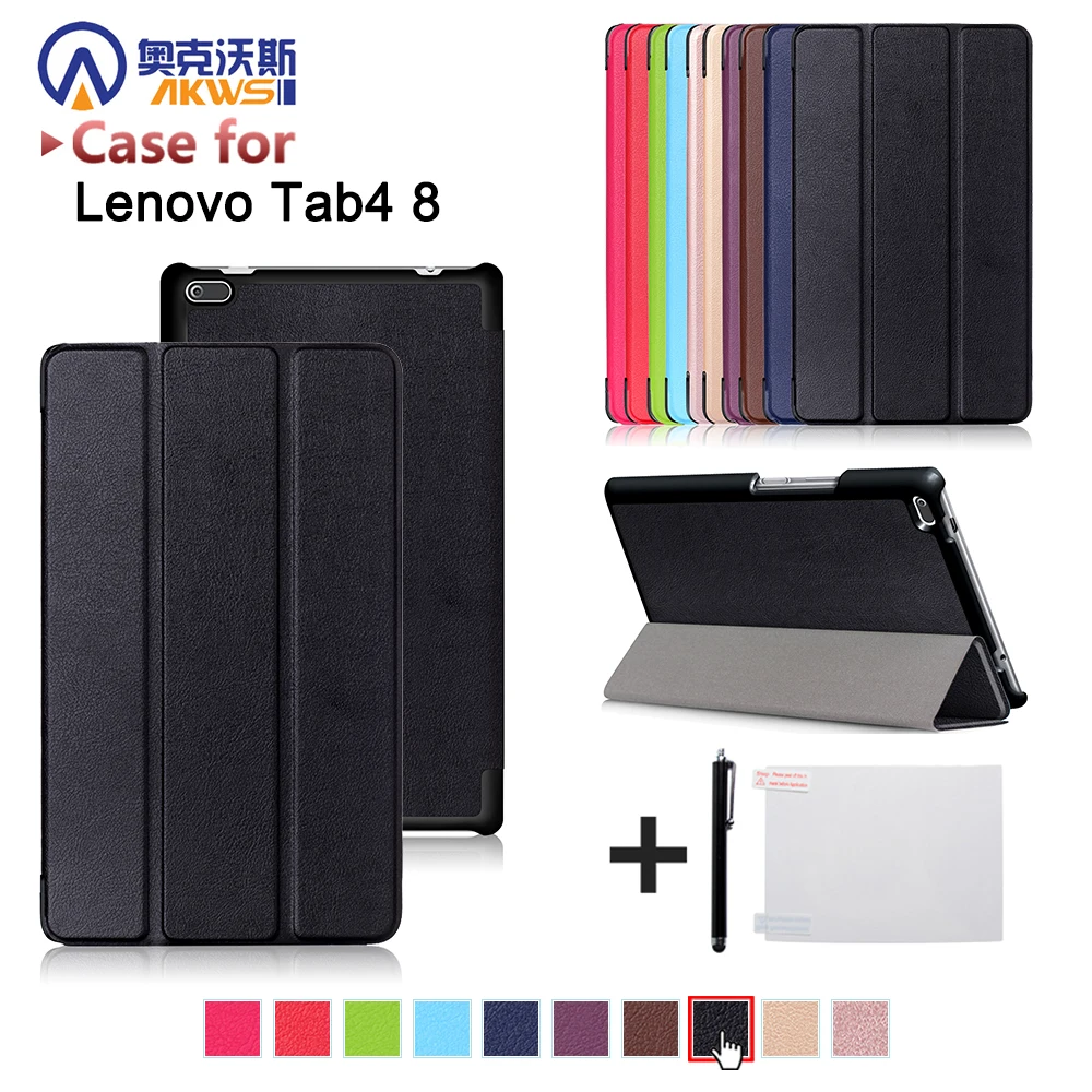 Принципиально чехол для Lenovo Tab 4 tb 8504f 8504n 8 дюймов Планшеты (новинка 2017 Release)