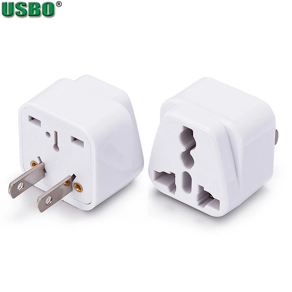 White black universal United States Canada Taiwan Philippines Thailand  power connector uk au to japan us travel adapter plug|Plug With Socket| -  AliExpress