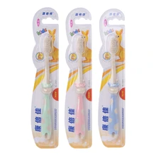1 шт. детская зубная щетка с мягкой щетиной для детей, милая зубная щетка для обучения, принадлежность для чистки