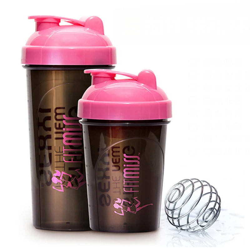 

Shaker Bottle Whey Protein Mixing Sports Gym Fitness Water Bottle Outdoor Camping BPA Free