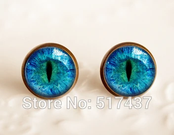 

Free Shipping brain earring Cat Eye Earrings Pendant. Charms earring for women