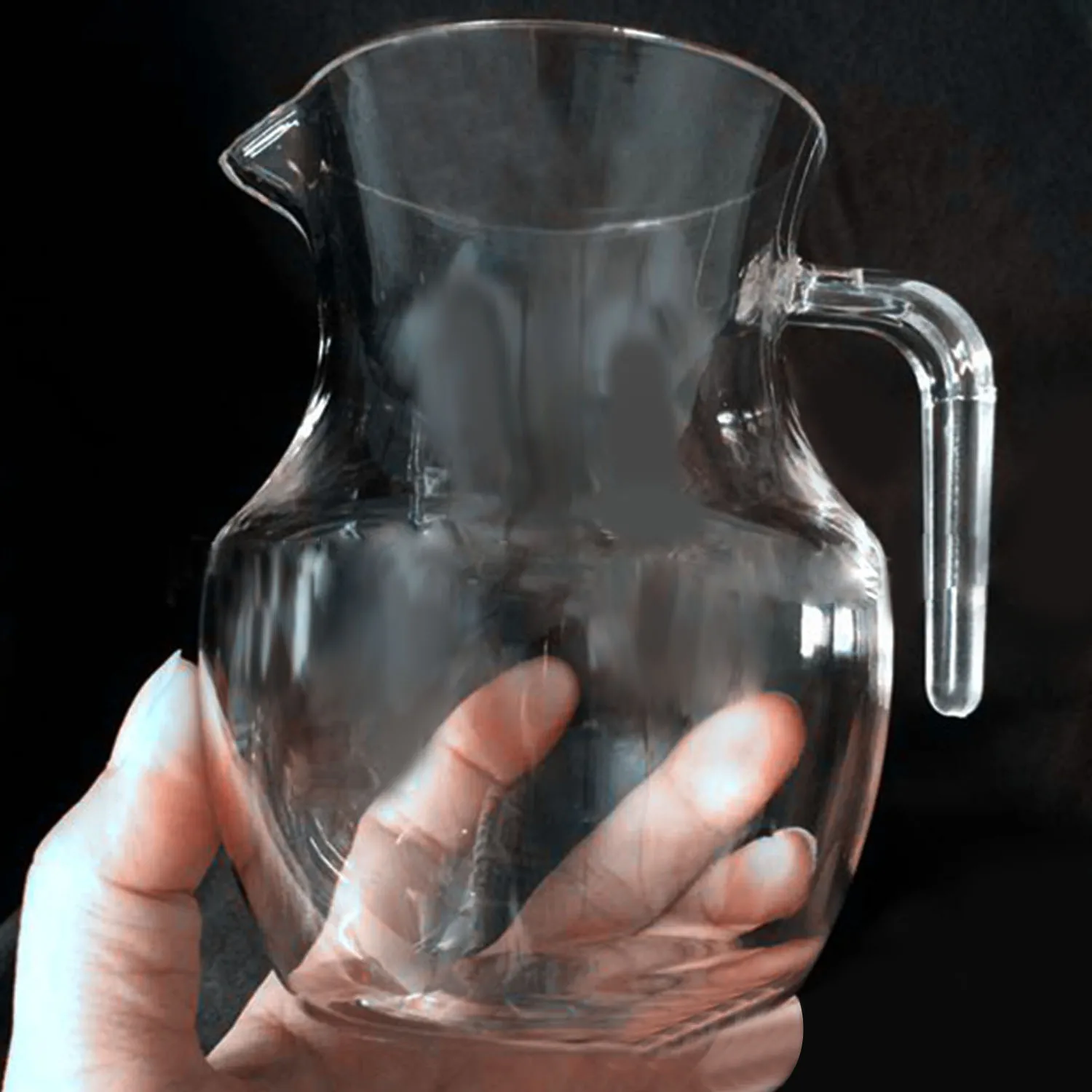

Behogar 500ml Clear PC Plastic Wine Beer Whisky Decanter Drink Water Juice Tea Milk Jug Pitcher Bottle with Handle