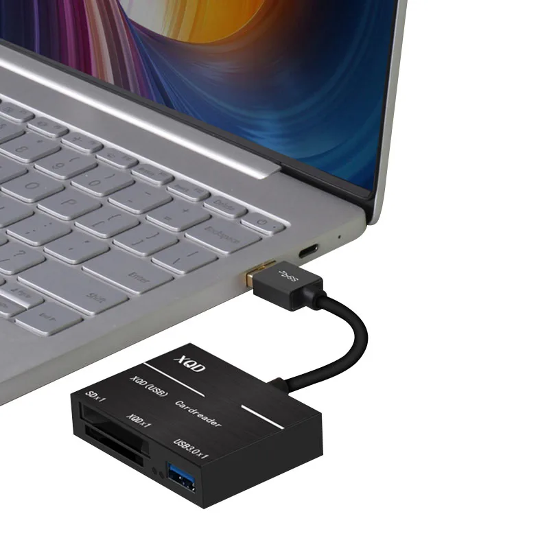 Горячая USB 3,0 Card Reader 500 МБ/с./с. Высокоскоростной адаптер для sony M/G серии Nikon поддержка SD XQD карты Прямая доставка