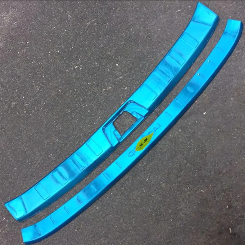 

stainless steel Internal external Rear bumper Protector Sill for 2016 2017 Nissan Qashqai J11 Car styling