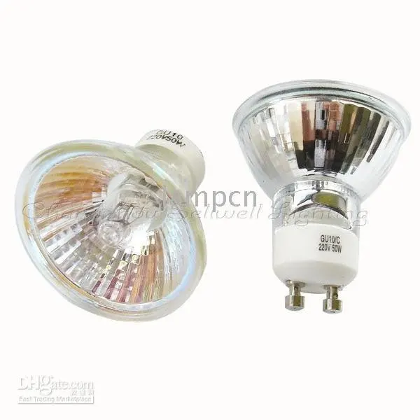 

halogen light lamp 220v 50w GU10 a398