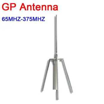

GP antenna 65MHZ-375MHZ for FM Radio receiver & FM transmitter Campus broadcast antenna stereo W BNC Q9 plug