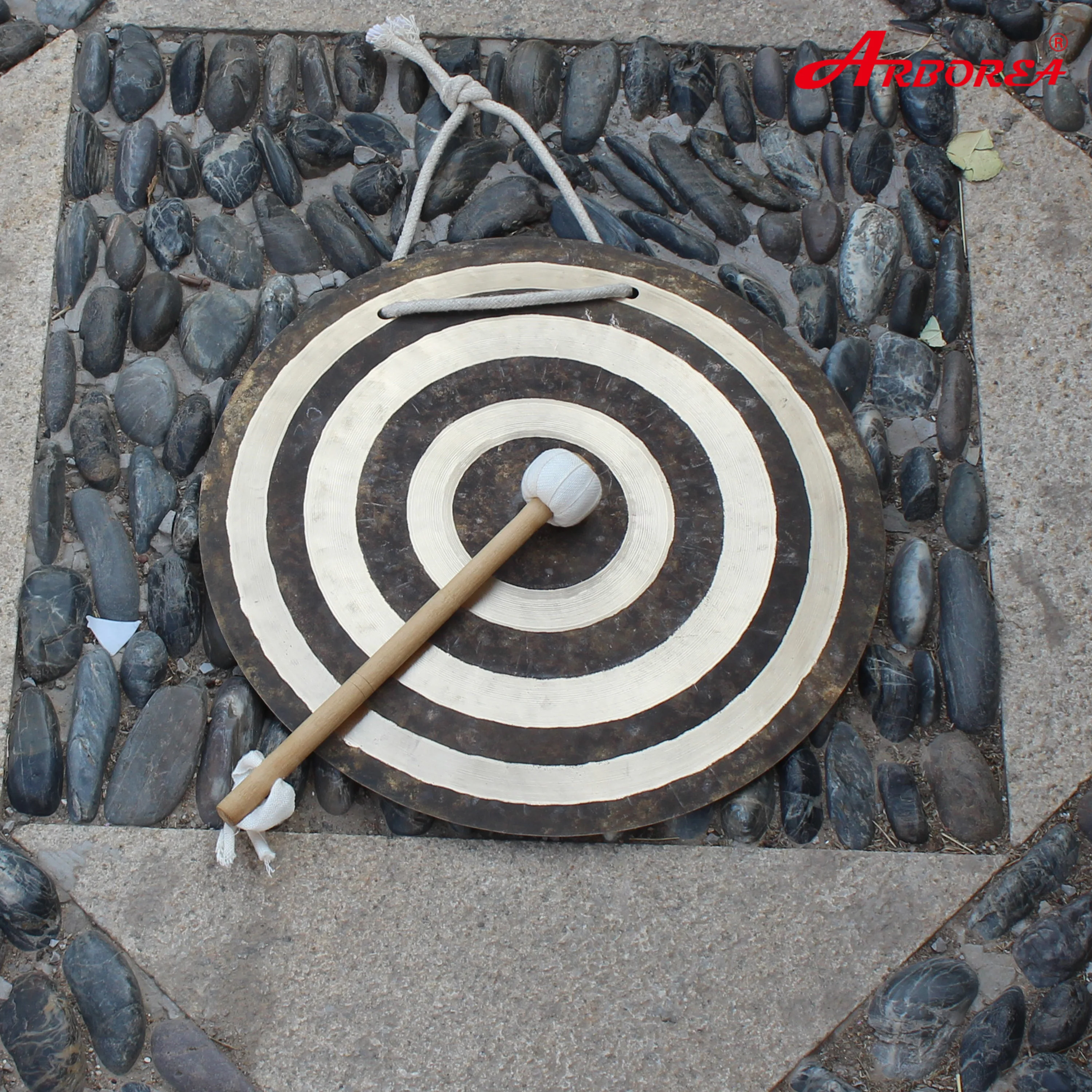 100% ручная работа 16 ''Sun Wind Gong включает в себя одну палку gong|Гонг и цимбалы| |
