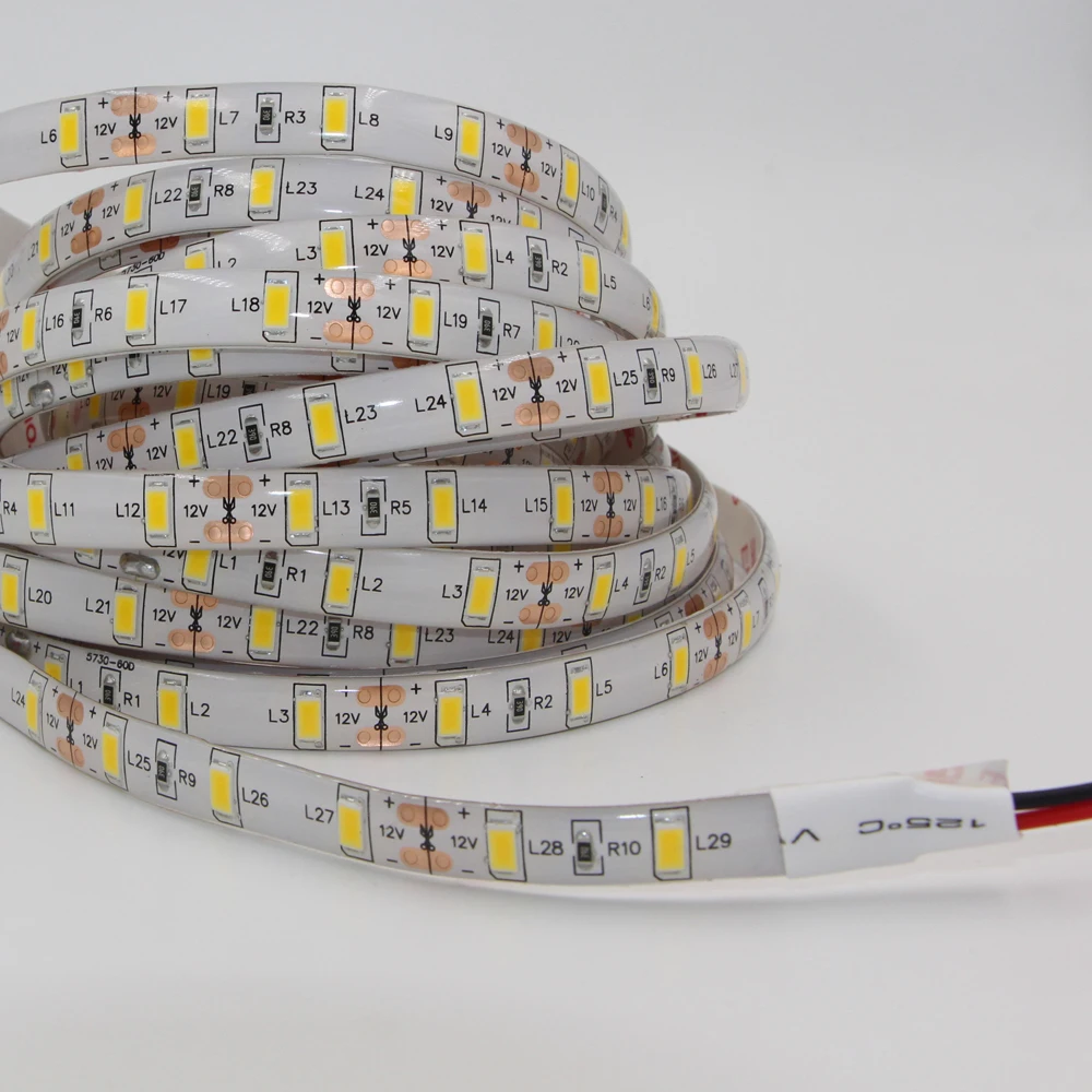 СВЕТОДИОДНАЯ лента SMD 5630 5730 DC 12V на полку кухонного шкафа светодиодная для