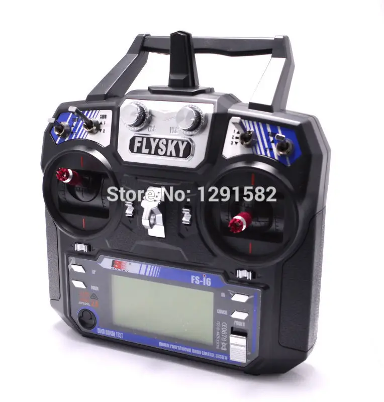 

Flysky FS-i6 FS I6 2.4G 6ch RC Transmitter Controller w/ FS-iA6 Receiver For RC Helicopter Plane Quadcopter