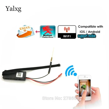 

1080P Mini Wi-fi HD P2P Wireless Snake CCTV Home Security Camera DIY Wireless Module Camera Motion Detection Email Photos DVR