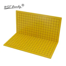 BSTFAMLY – jeu d'échecs pliable en bois, pour dames de 0.5cm, 47x44x2.2cm