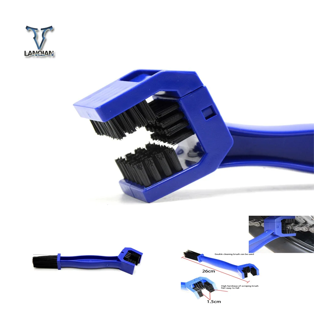 

Motorcycles Bike Bicycle Chain Clean Brake Brush Cleaning Gear Remover Cleaner For Yamaha YZF R1 R3 R6 R15 R25 R125 R1M