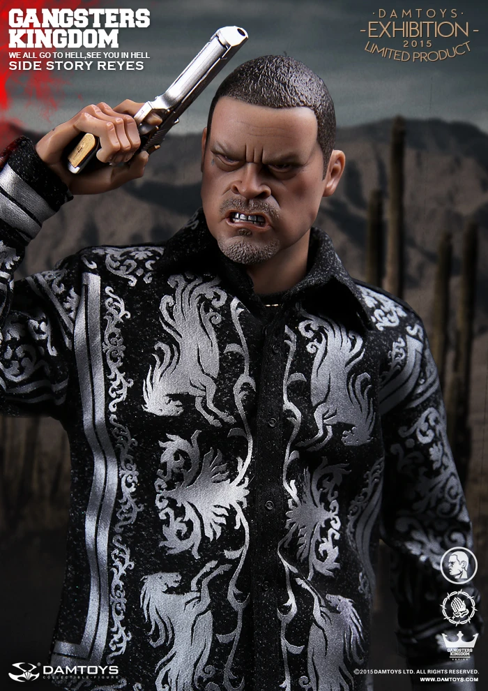 DAM Toys GKS002 CICF 2015 EXPO Gangsters Kingdom Side Story - Reyes 1/6 фигурка | Игрушки и хобби
