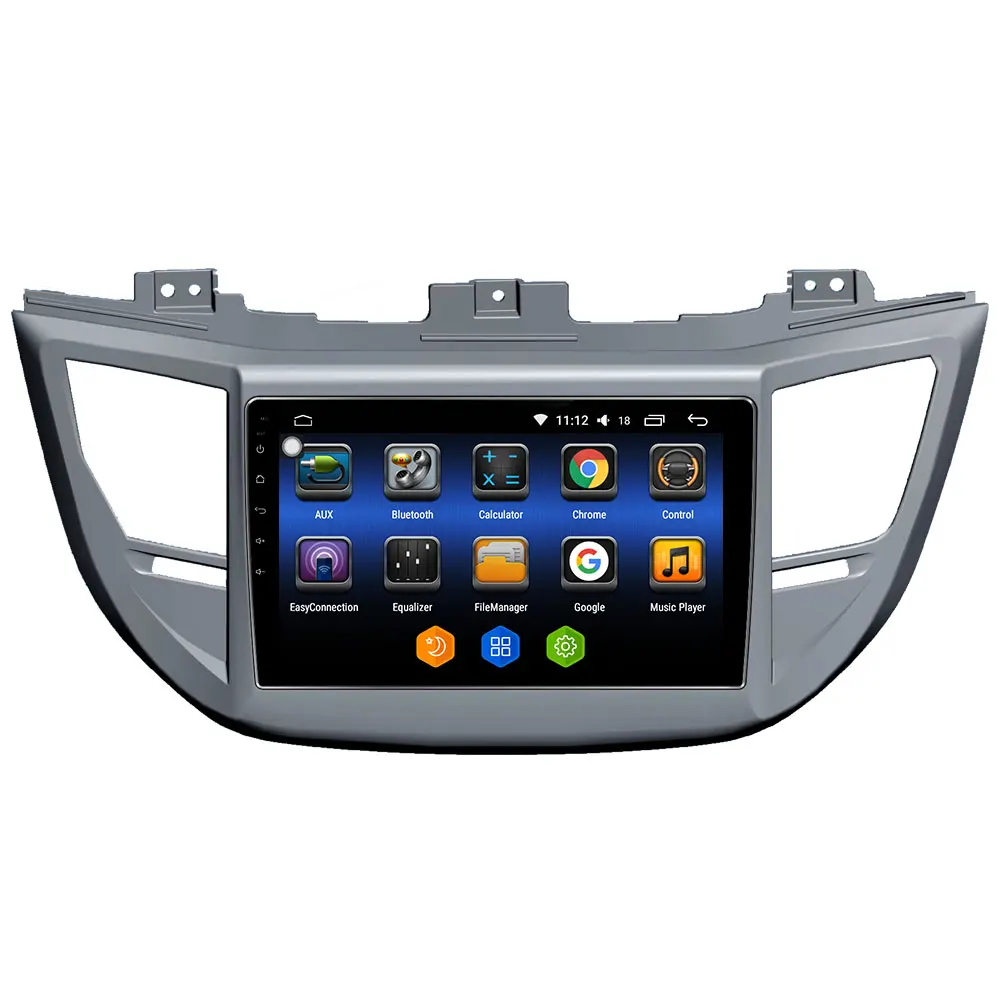 Top 10.1" IPS 4G DSP Carplay Android 8 Octa Core 4GB RAM 64GB ROM Car DVD Player Stereo GPS Glonass For Hyundai Tucson IX35 2015-18 1
