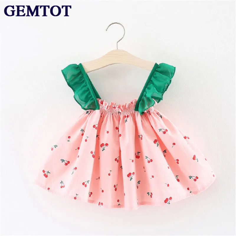 GEMTOT/2019 г. Новая детская одежда платье для девочек Корейская версия маленьких с
