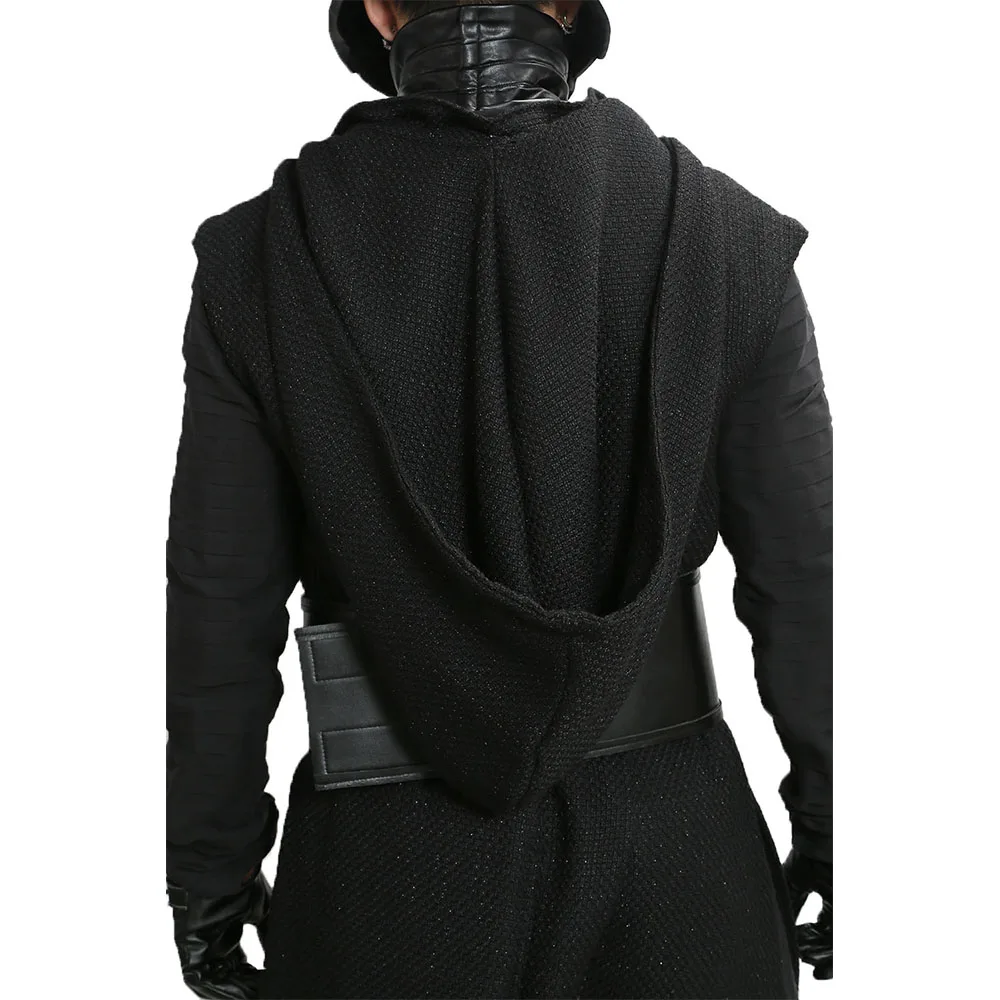 XCOSER, Kylo Ren, костюм для косплея, версия V3, костюм из фильма VII, злодей, наряд для косплея, черное нарядное платье, костюм на Хэллоуин